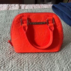 NEW Betsey Johnson Neon Orange Handbag